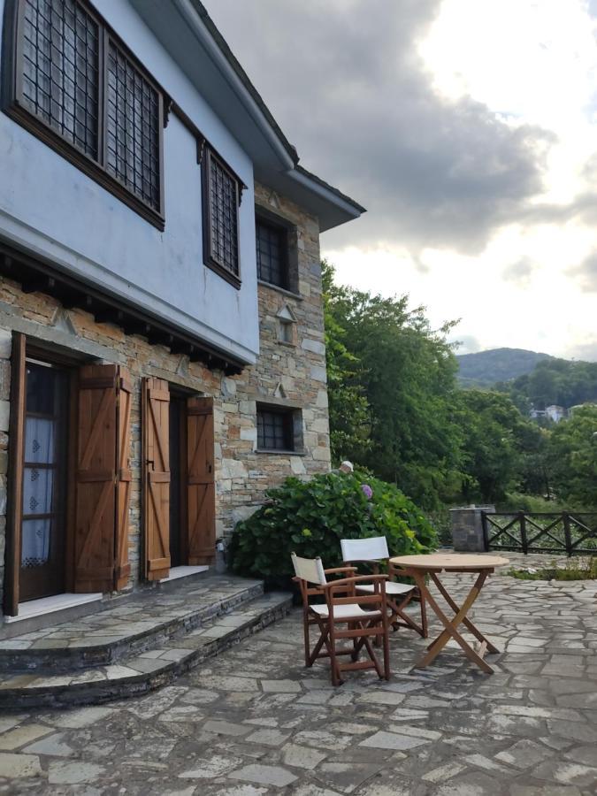 Cozy Blue Stone House With A Great Sea View. Βίλα Τσαγκαράδα Εξωτερικό φωτογραφία